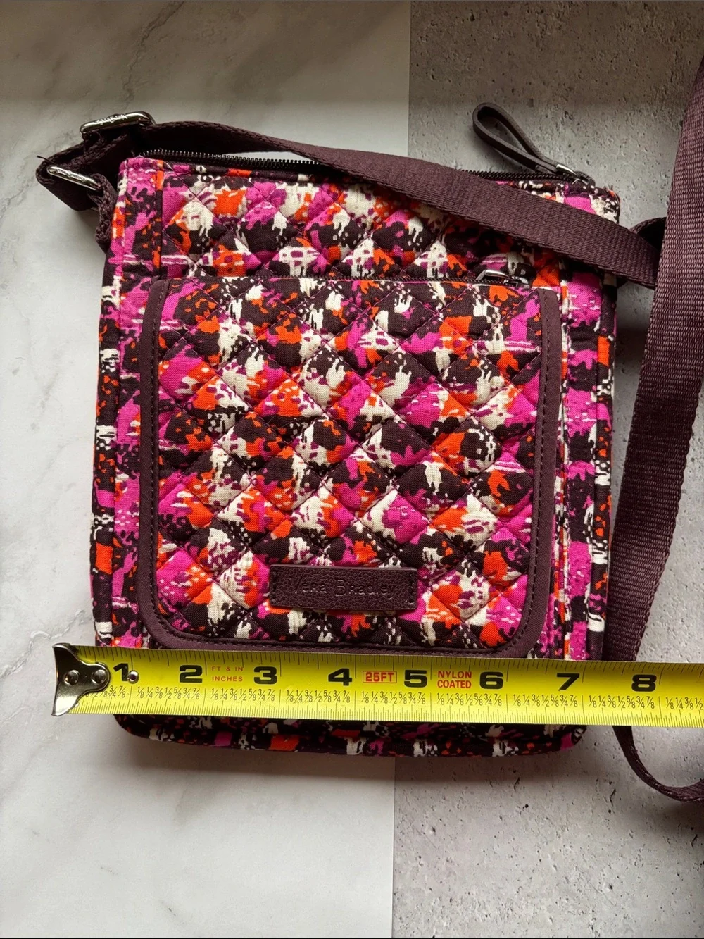 Vera Bradley Iconic RFID Mini Hipster in Houndstooth